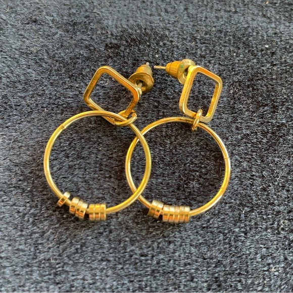 Gold Tone Earrings - Picture 5 of 5